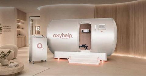 OxyLife C in een professionele wellnessruimte