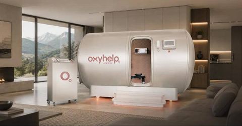 Cabine in een woonkamer